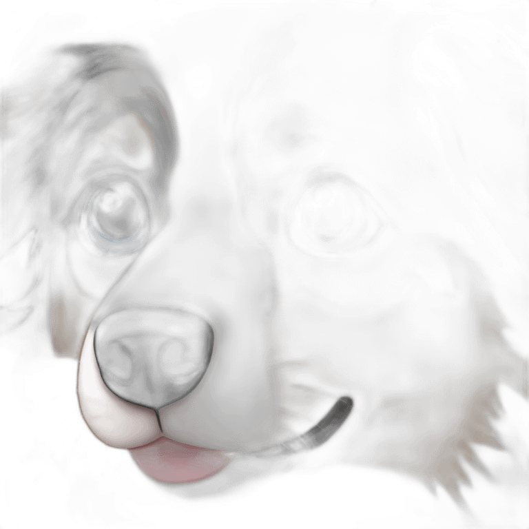 blue eyes australian shepherd emoji