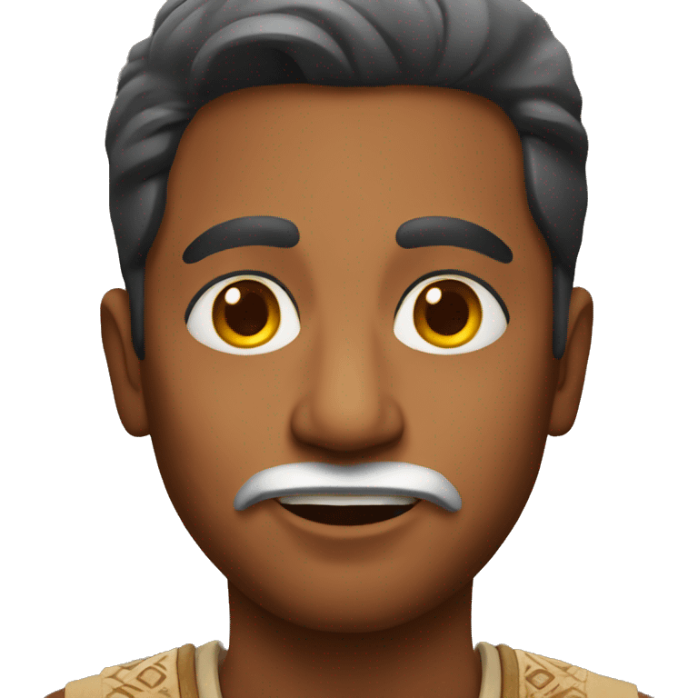 Indian man emoji