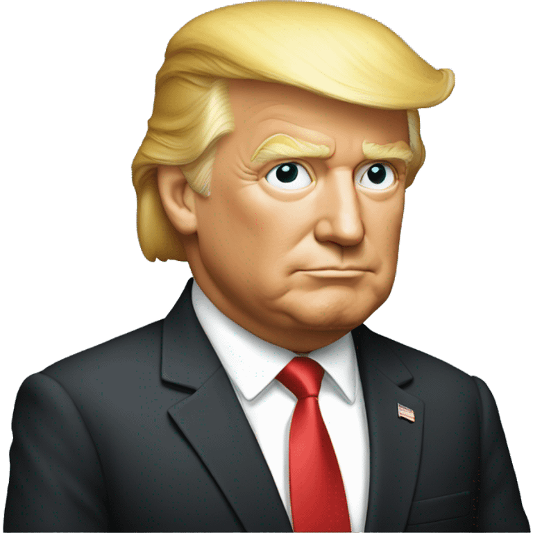 President Trump with billions and billions  emoji