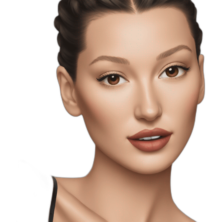 Bella hadid emoji