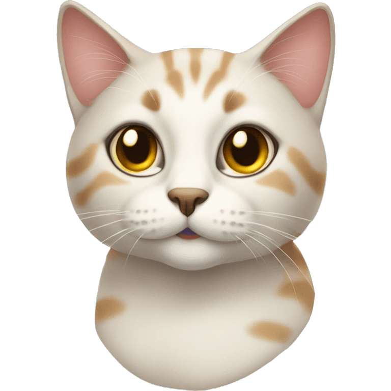 Beautiful cat emoji