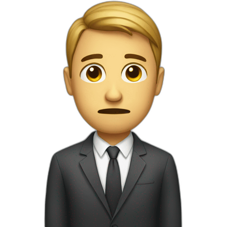 sad social media manager emoji