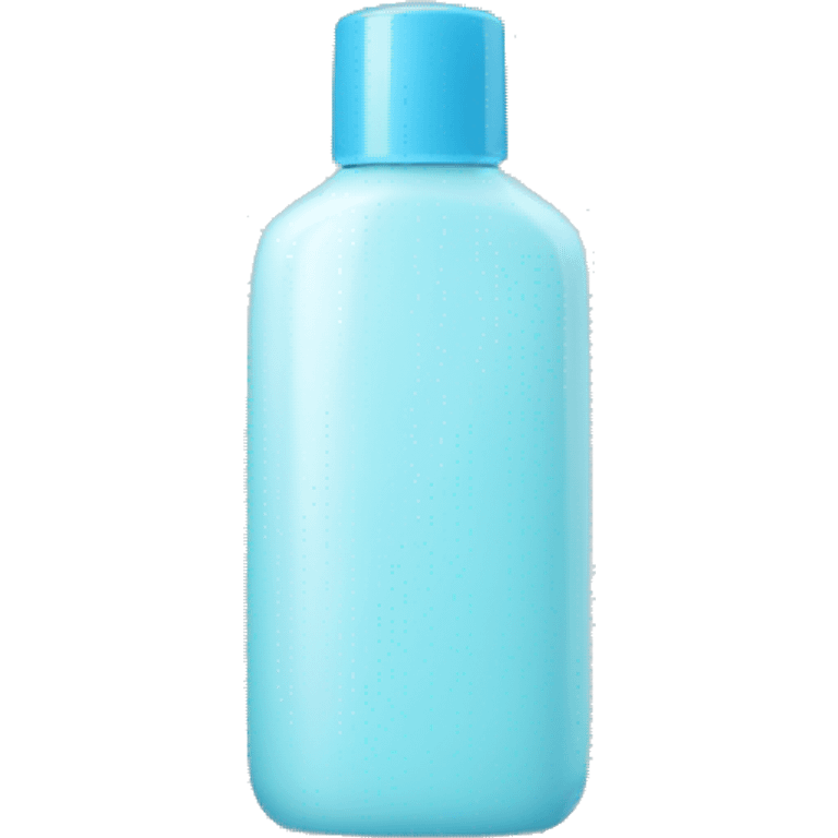 Light blue Lotion bottle emoji