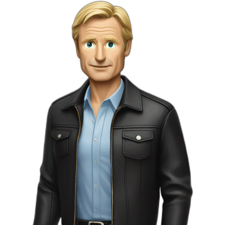 yves morieux with a leather jacket emoji