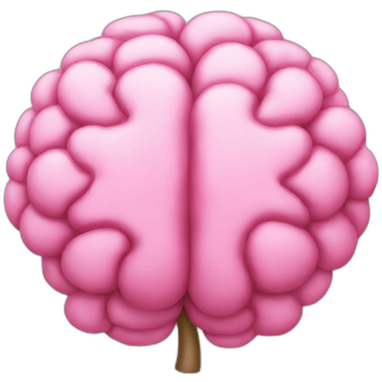 brain sakura flower emoji