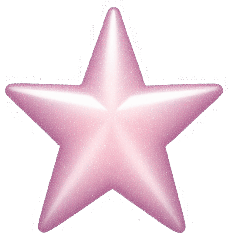 pale pink star sparkle emoji