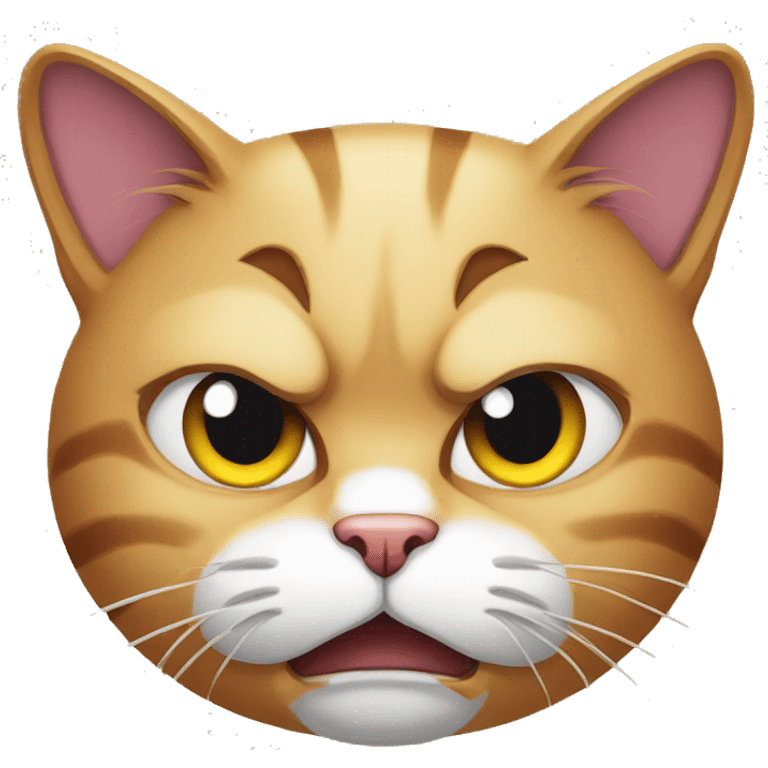 cat angry emoji