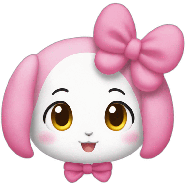 Baku onegai my melody emoji