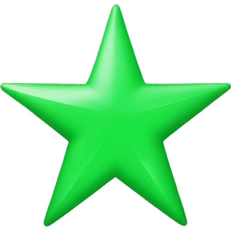 A green star emoji