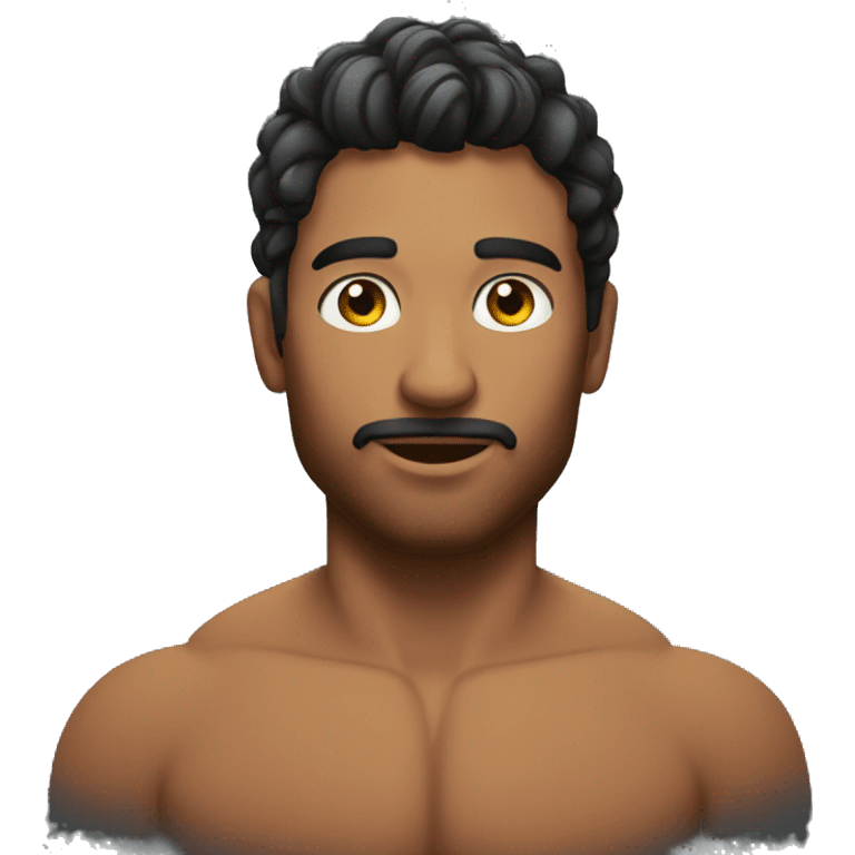 Handsom hunk emoji