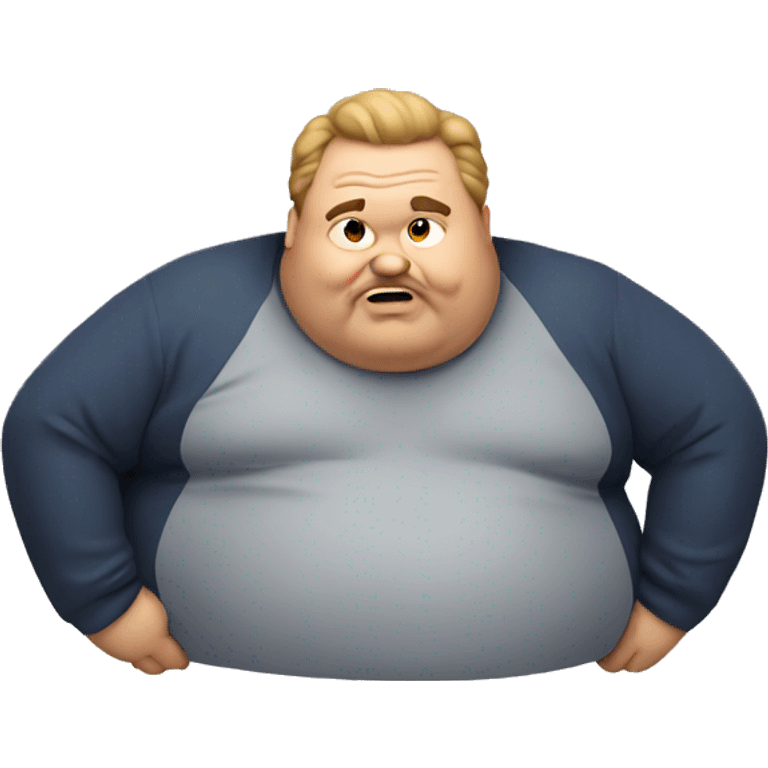 Fat man  emoji