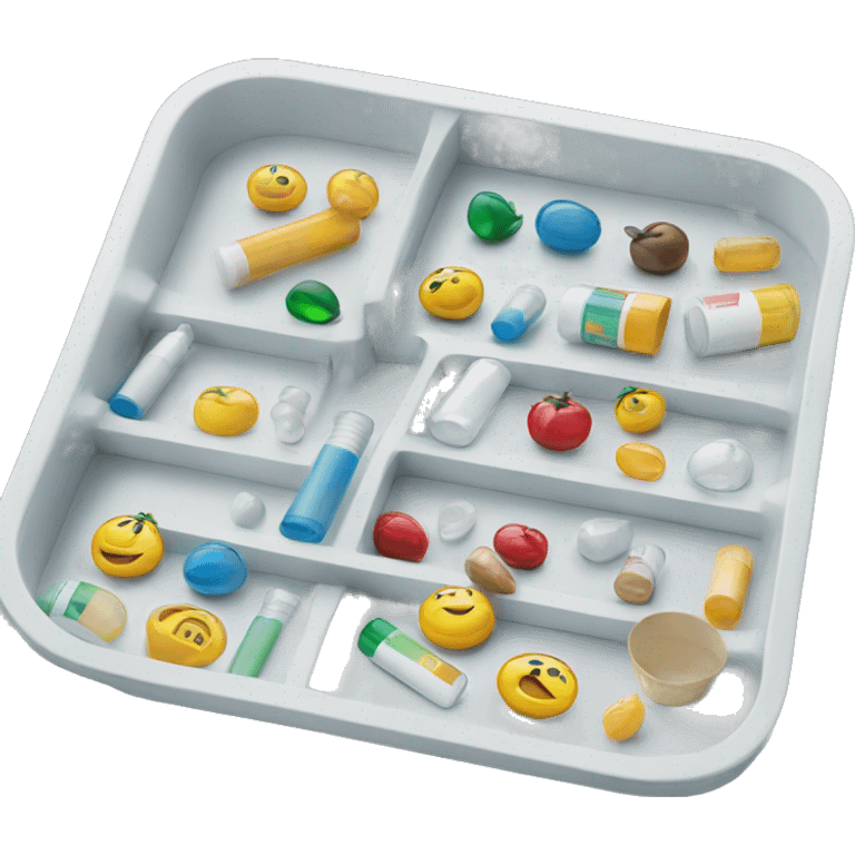 Pharmacy counting tray emoji