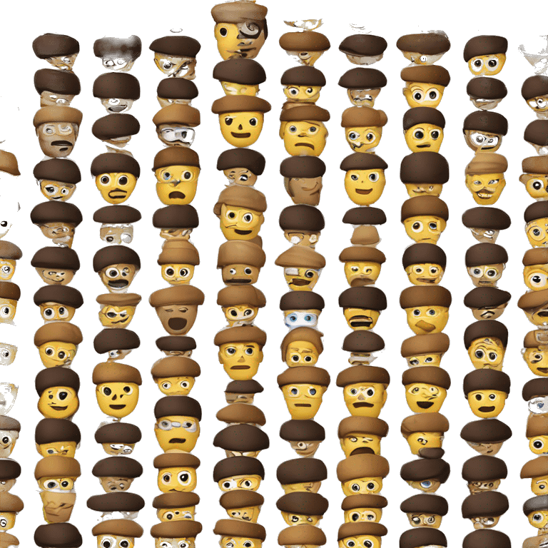 Quiero un emoji sobre la cultura paracas emoji