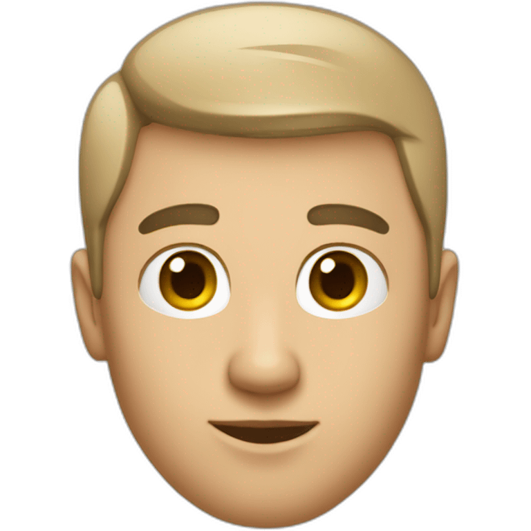 The shaven-headed IT guy emoji