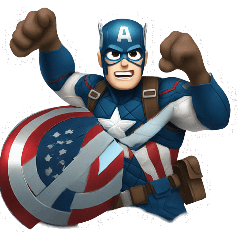 chris evans as captain america emoji