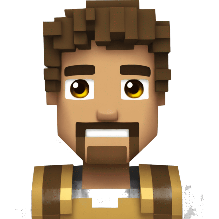 the most awesome Minecraft guy emoji