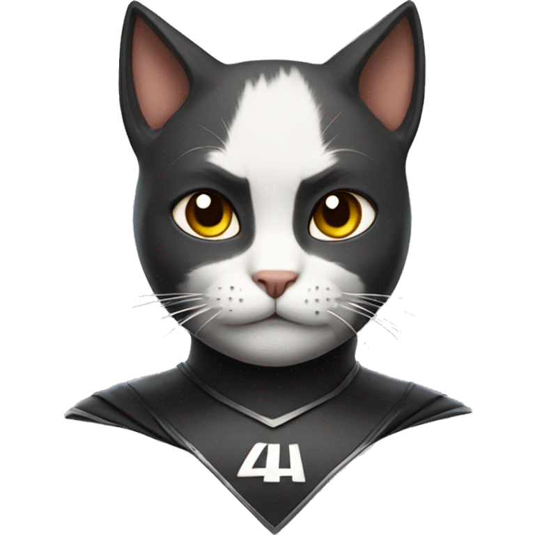 Cat superhero emoji