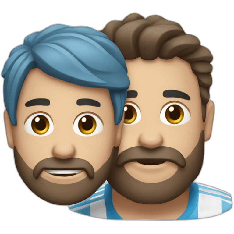 Uruguay and Argentina emoji