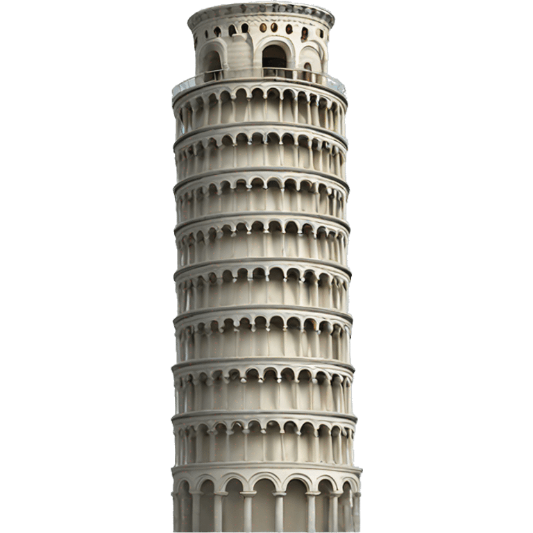 Leaning tower pisa  emoji