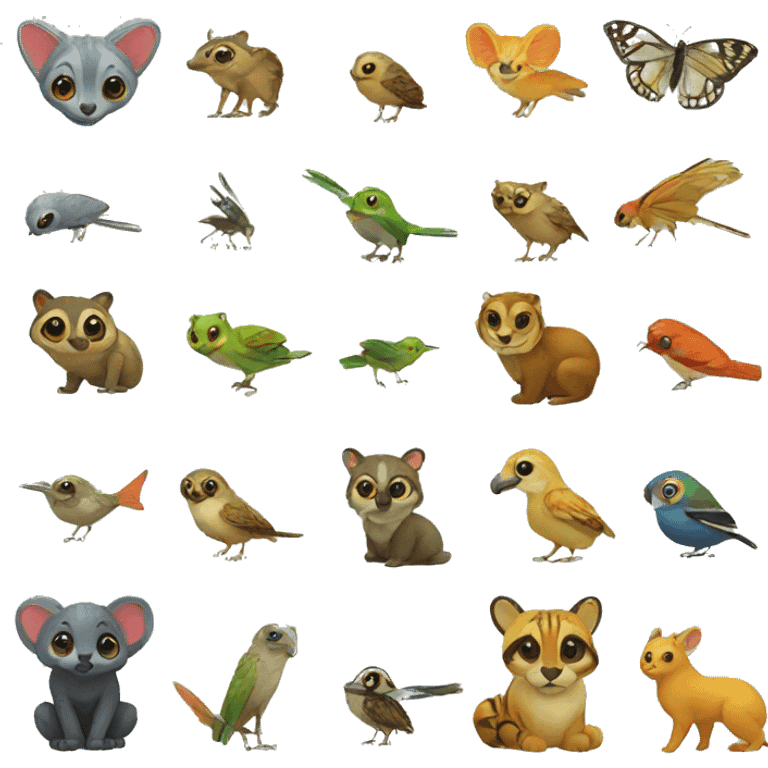 fauna emoji