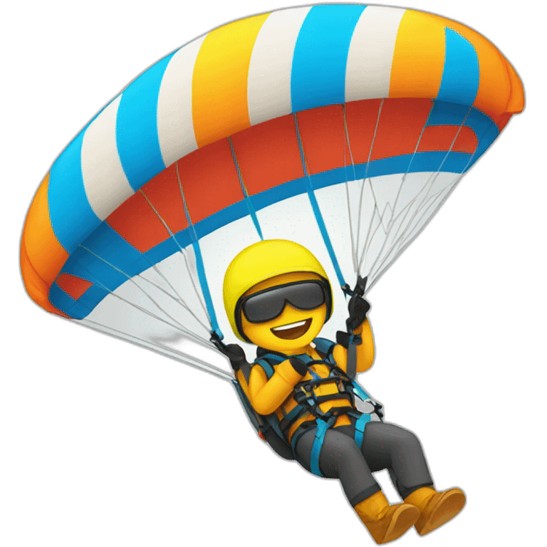 paraglider emoji