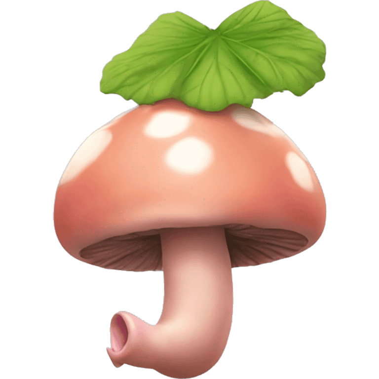 piggy wiggy tripping on mushrooms  emoji