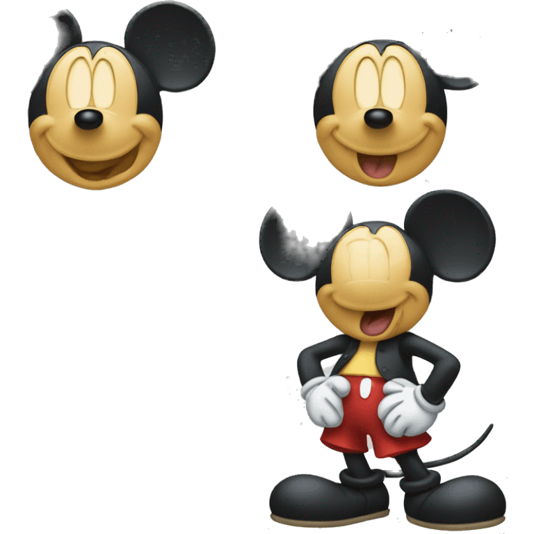 Mickey Mouse emoji