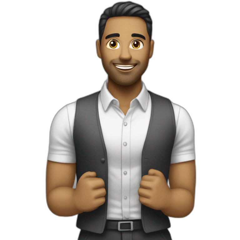 a guy like me who is passionate about computer and business emoji