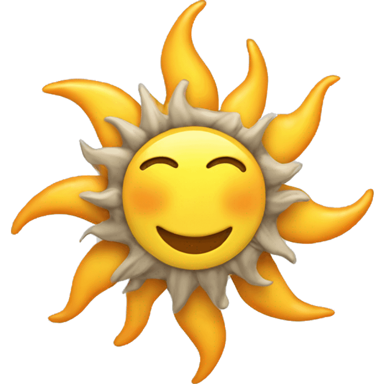 sun mate emoji