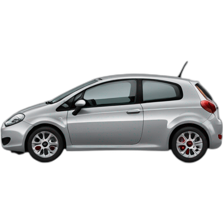 grey fiat grande punto emoji