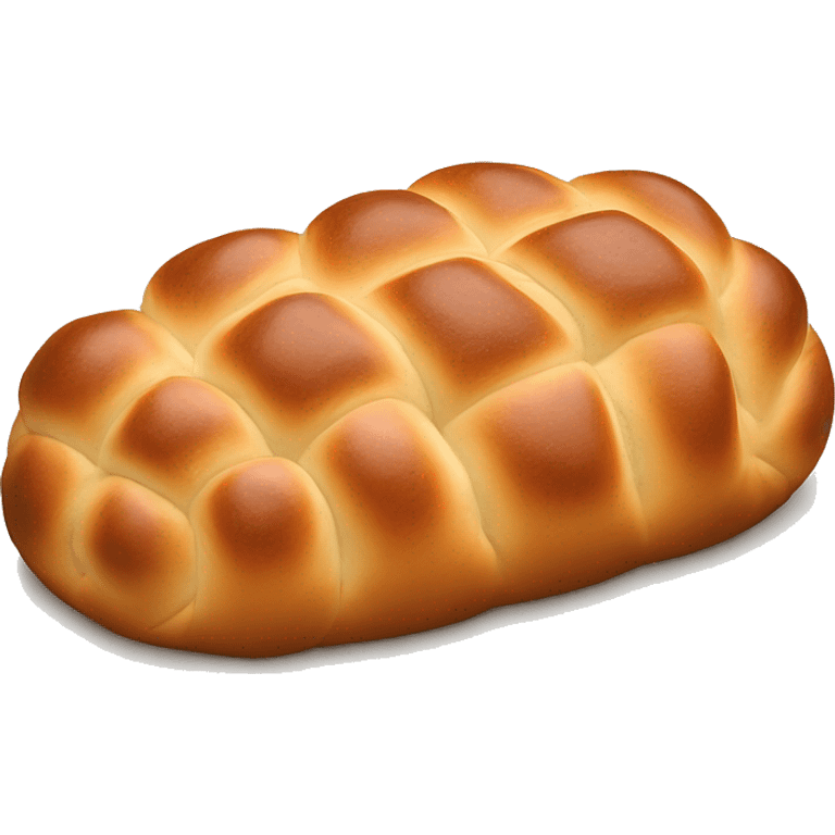 Challah bread, ￼￼￼￼ emoji