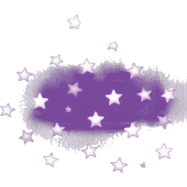 small purple stars emoji