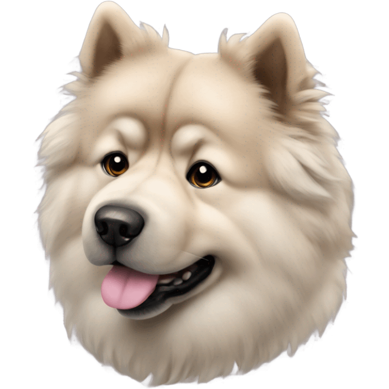 Merle chow chow emoji