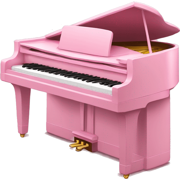 Pink piano ￼ emoji