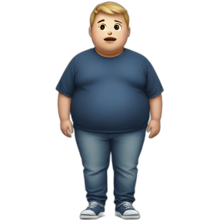 obese kid emoji