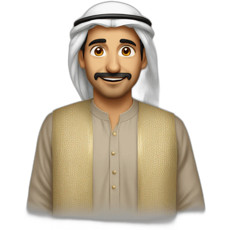 Kuwaiti-man-funny emoji