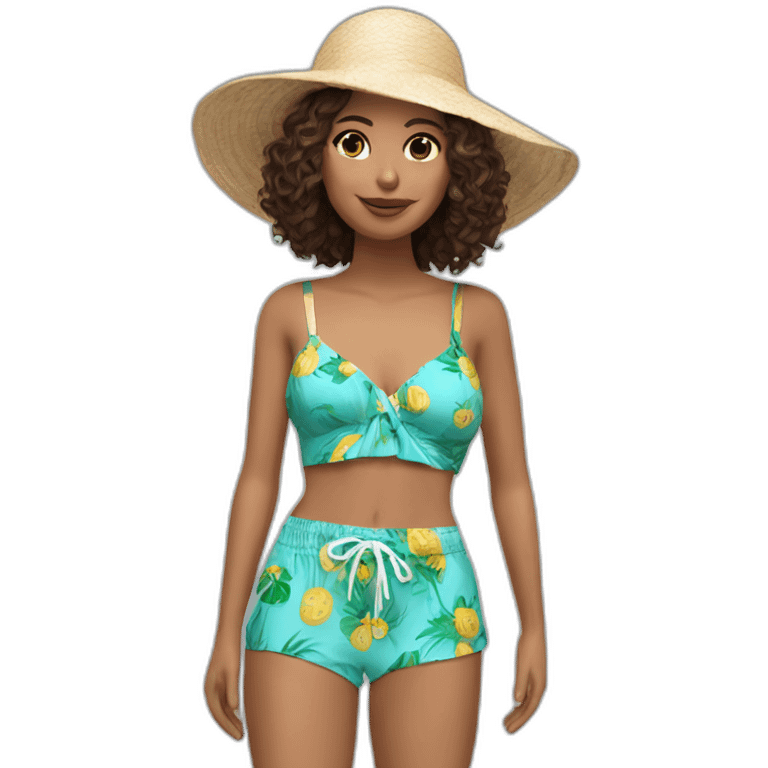 Fulsome catalogue model beachwear emoji