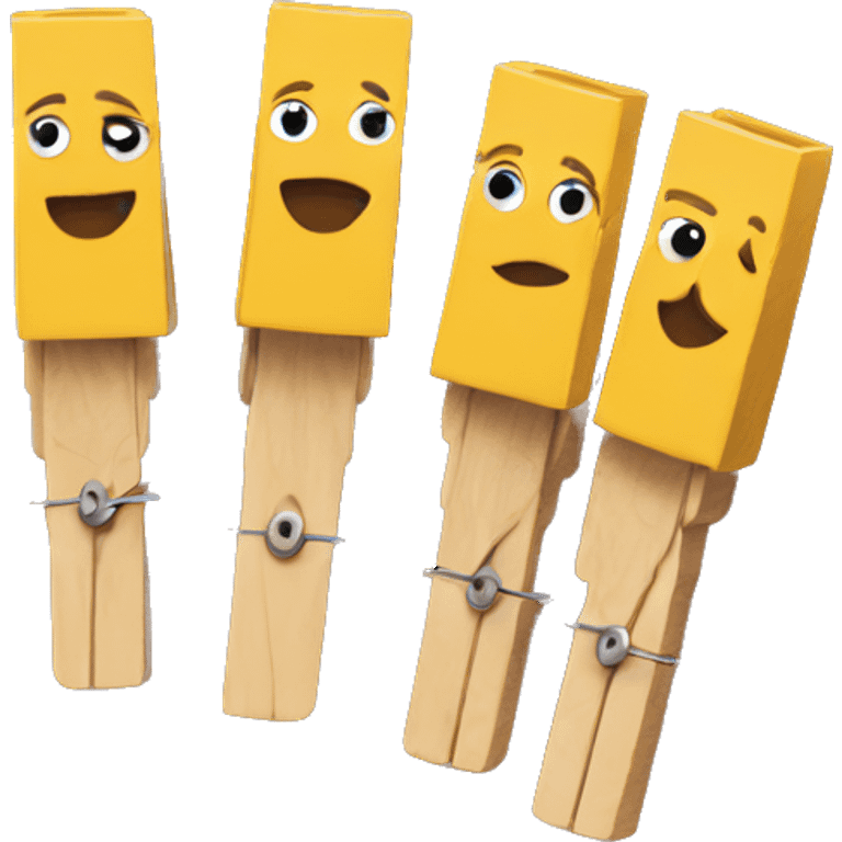 clothespins emoji