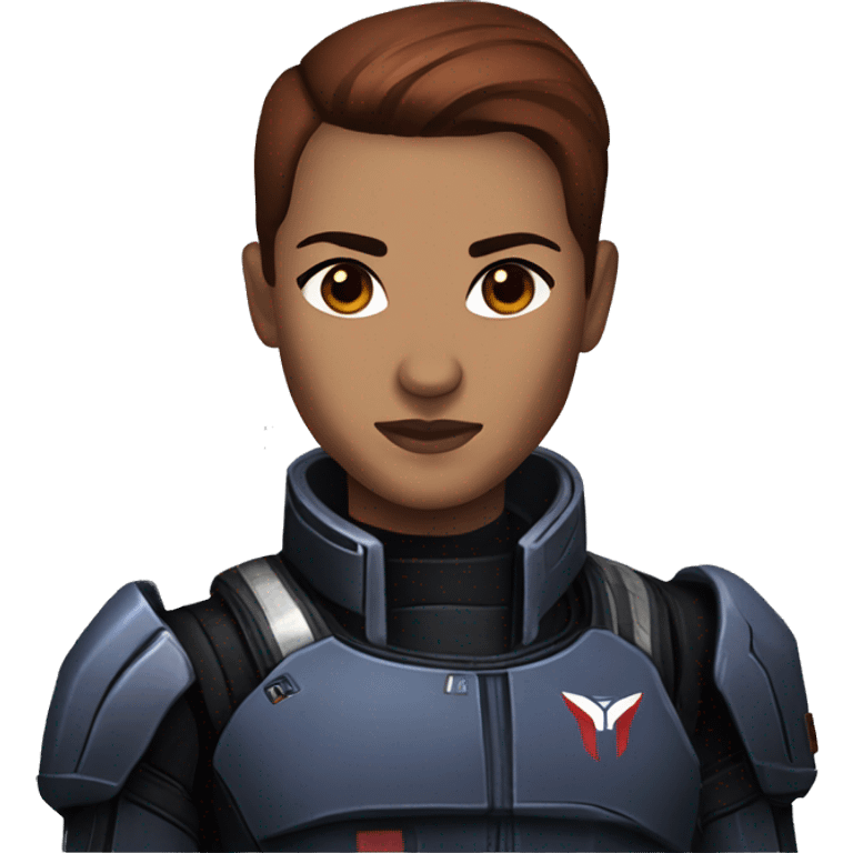 Commander Shepard from Mass effect emoji