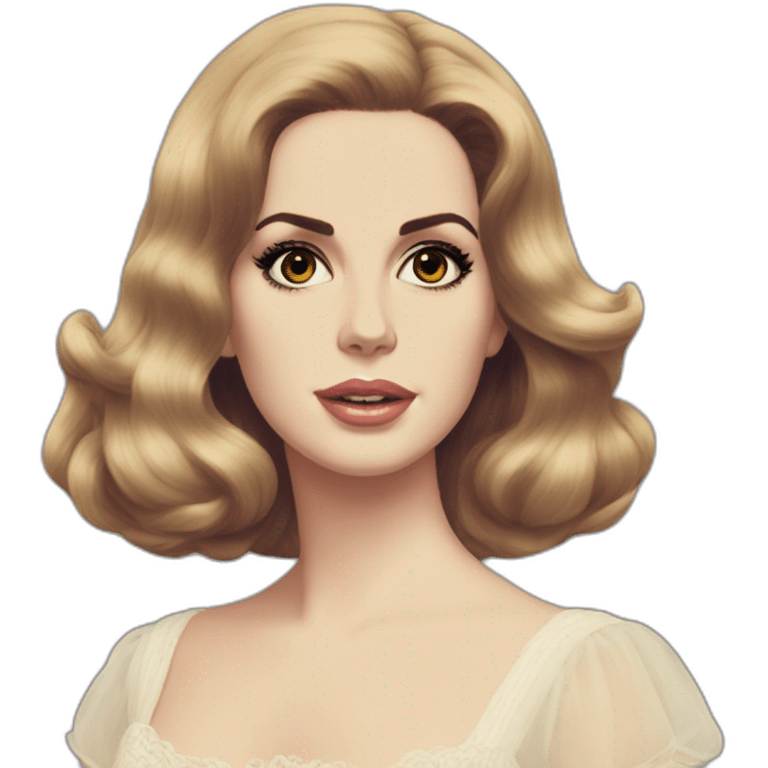 Lana del rey vintage emoji