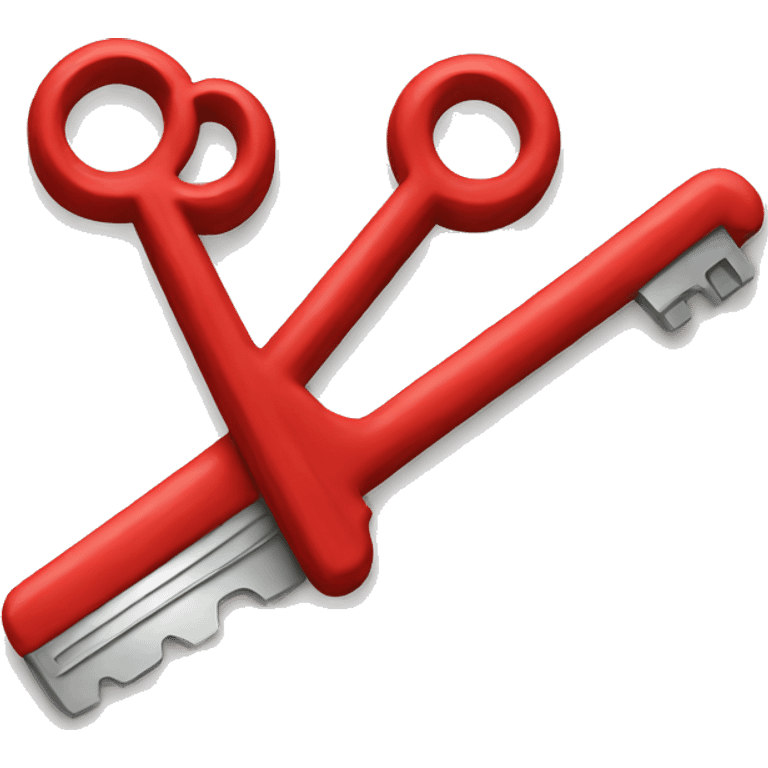 red key  emoji