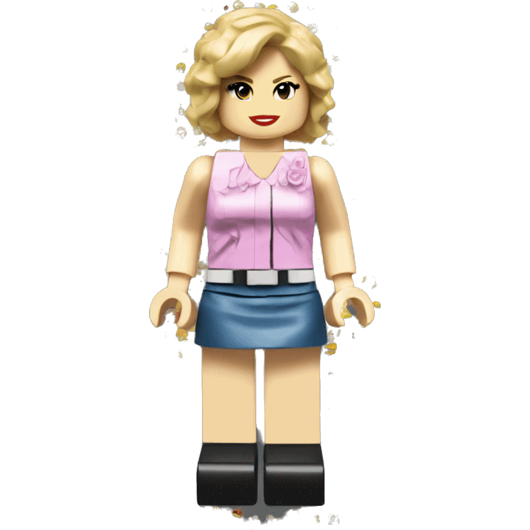 TAYLOR SWIFT lego full body emoji