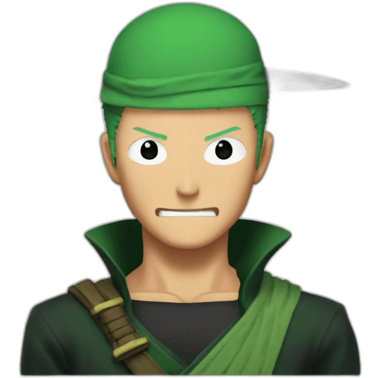 Zoro One Piece Standing emoji