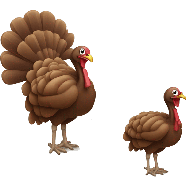 turkey wearing a tutu  emoji