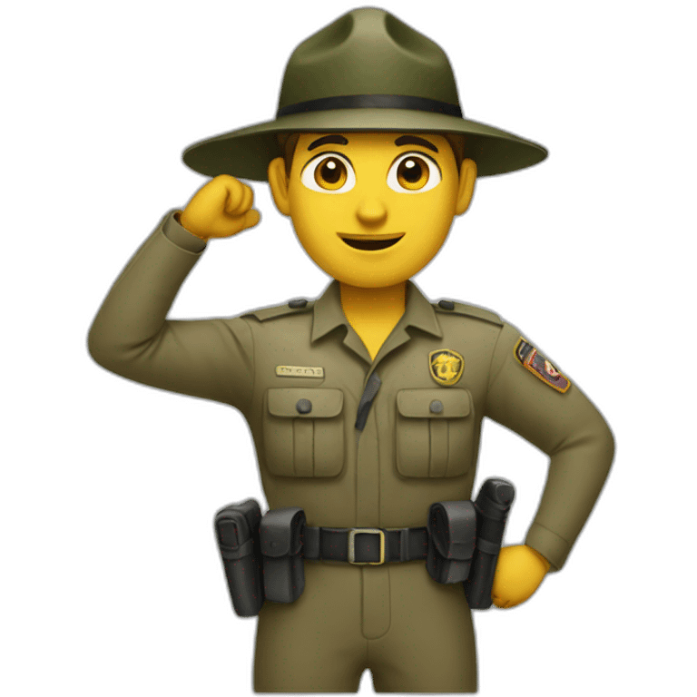 wildlife guard emoji