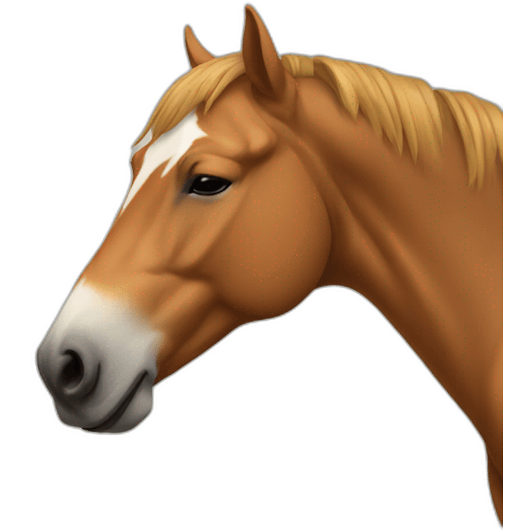 sleeping horse emoji