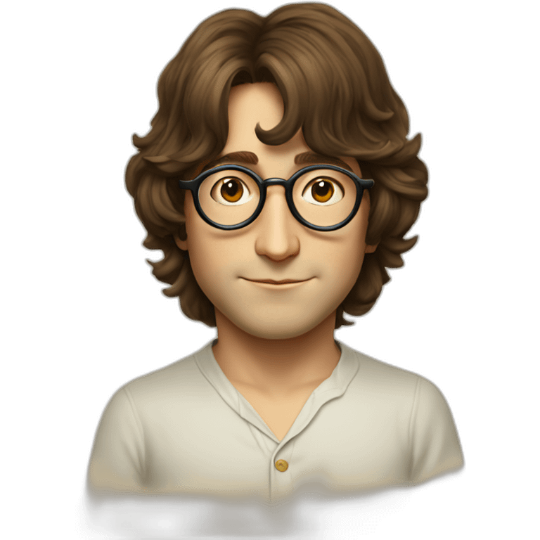 young john lennon emoji