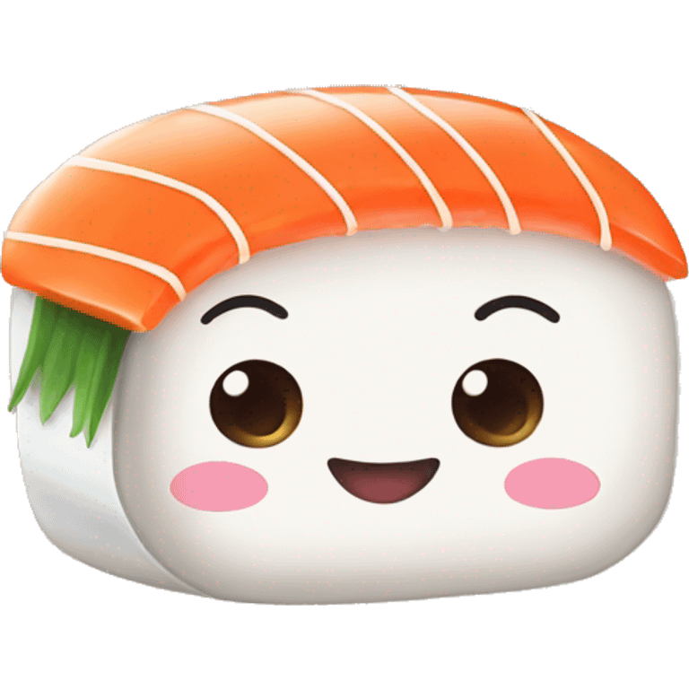 Kawaii sushi emoji