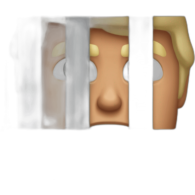 trump-in-jail-cell emoji