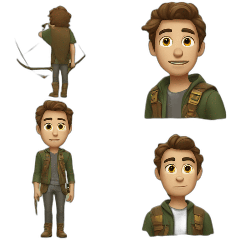 Hunter from the The Owl House, a disney channel show created by Dana Terrace emoji